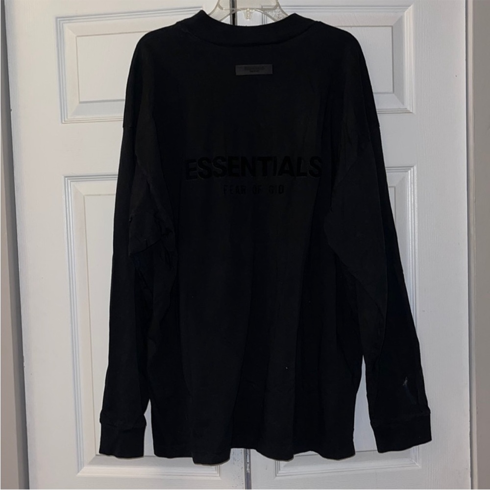 Essentials Fear Of God Black Men's Shirt